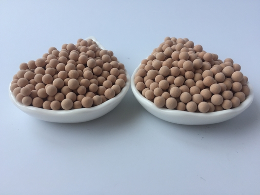 kualitas  13X Molecular Sieve Desiccant PH Value 6-8 Particle Size 3.0mm -5.0mm pabrik