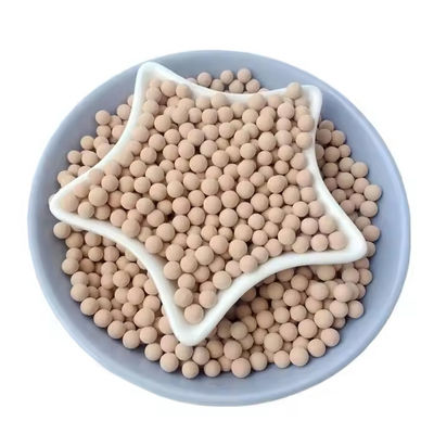 kualitas  Industrial Desiccant 4A Molecular Sieve For  Absorb Humidity In Nitrogen And Argon Gas Environment pabrik