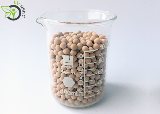 Alumino Silikat Clay Binder Molecular Sieve Zeolit ​​Ball Untuk Menghilangkan Pemisah Kabut