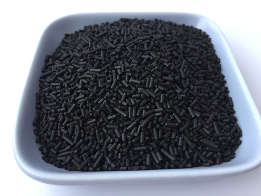 Tingkat Nitrogen Tinggi Saringan Molekul Karbon Granular 680 - 700G / L Susun Kepadatan