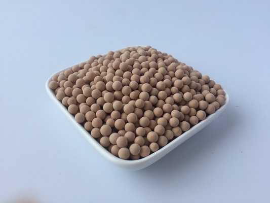 Nilai PH 6-8 13X Molekuler Sieve Desiccant Kelembaban Adsorpsi ≥21% 80C