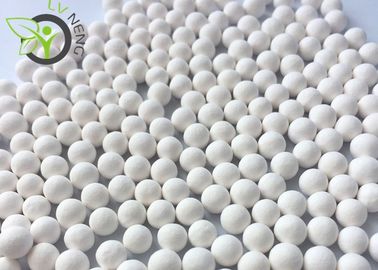 Bola Alumina Mini Putih Aktif / Manik-Manik Alumina Diaktifkan Permukaan Halus
