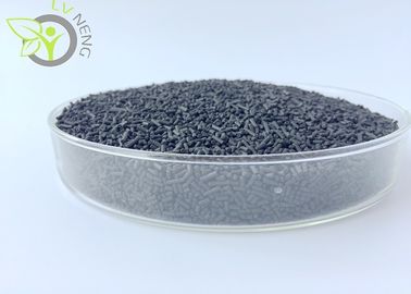 Desiccant Karbon Aktif Ekstrusi / Adsorben Karbon Bulat Lebar Terapkan Size1.1-1.2mm