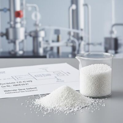 Adsorben Saringan Molekuler dengan Volume Pori 0,35-0,45 ml/g dan Stabilitas Termal Hingga 400°C untuk Pemisahan Gas Petrokimia