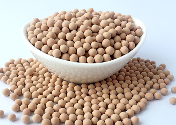 Zeolite 3A Molecular Sieve Desiccant Titik Embun Rendah Untuk Pengeringan Gas Udara